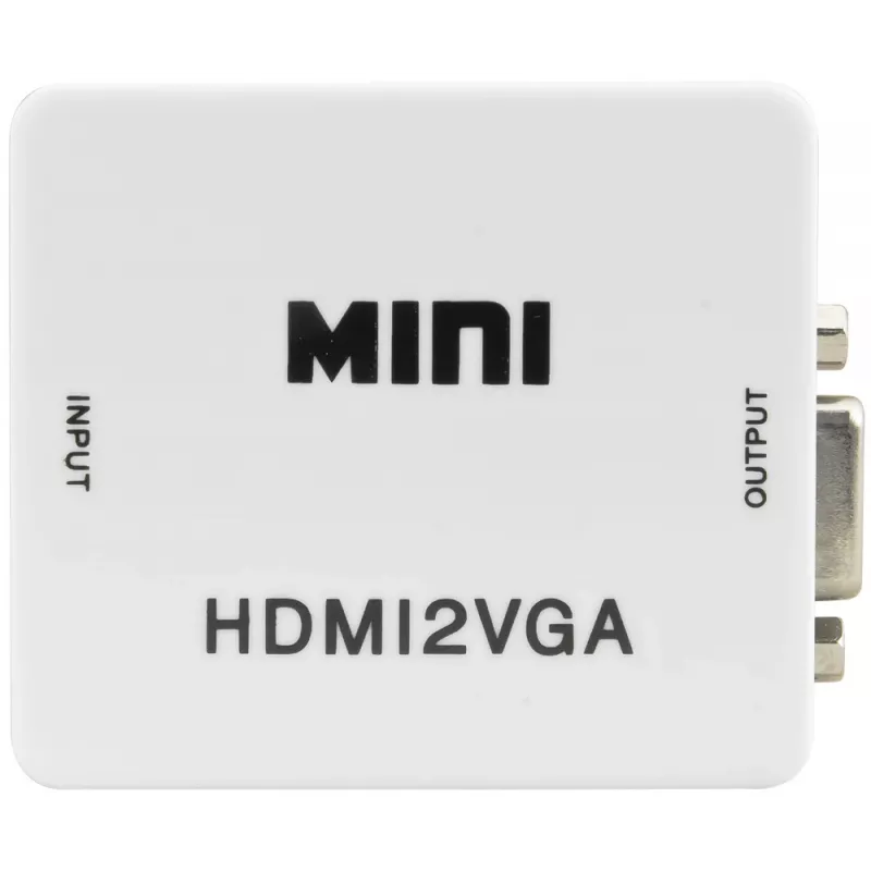 PULSAR HDMI-zu-VGA-Konverter mit Audio - Schwarz