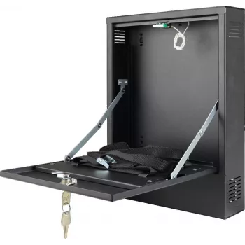 Pulsar AWO528 DVR-Gehäuse, Stahl, Schwarz, Wandmontage