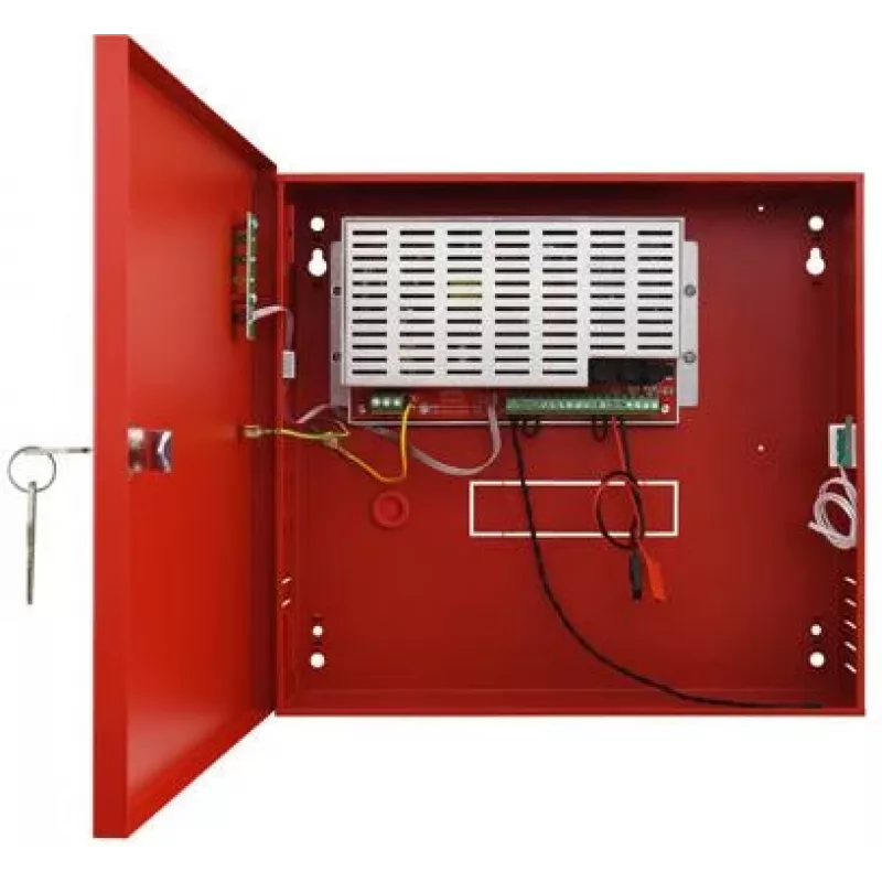 Pulsar EN54C-3A7 Puffer-Netzteil für Brandmeldeanlagen, 27,6V DC, 3A, Metallgehäuse