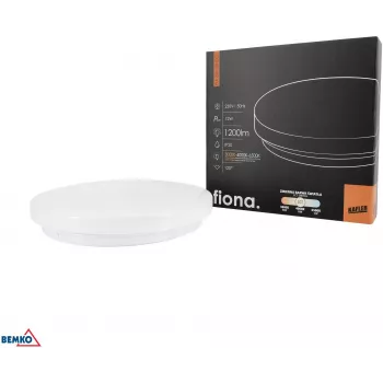 KAFLER FIONA LED Deckenleuchte 12W 3000/4000/6500K 1200lm IP20 Weiß