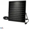 BEMKO SOLPAR Solar LED Flutlicht 10W 1500lm 3000/4000K IP65 Schwarz mit PIR-Sensor