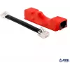 ATTE ASUC-15-480-HS Passiver PoE-Adapter, Eingang 10-30V DC, Ausgang 48V DC 15W, 0,31A, RJ45, wandmontierbar, schwarz
