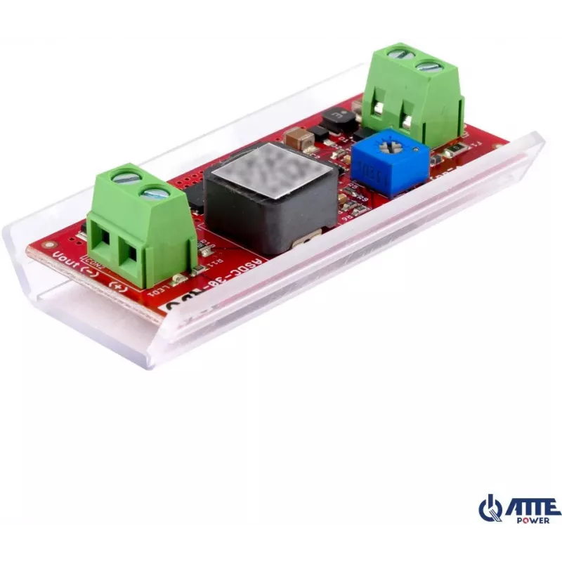 ATTE ASDC-30-AD0-OF Einstellbarer Step-Down-Spannungswandler 3-12V 3A