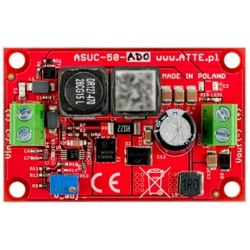 ATTE ASUC-50-AD0-OF DC/DC-Wandler 50W 10A Step-Down 10-30V auf 5V
