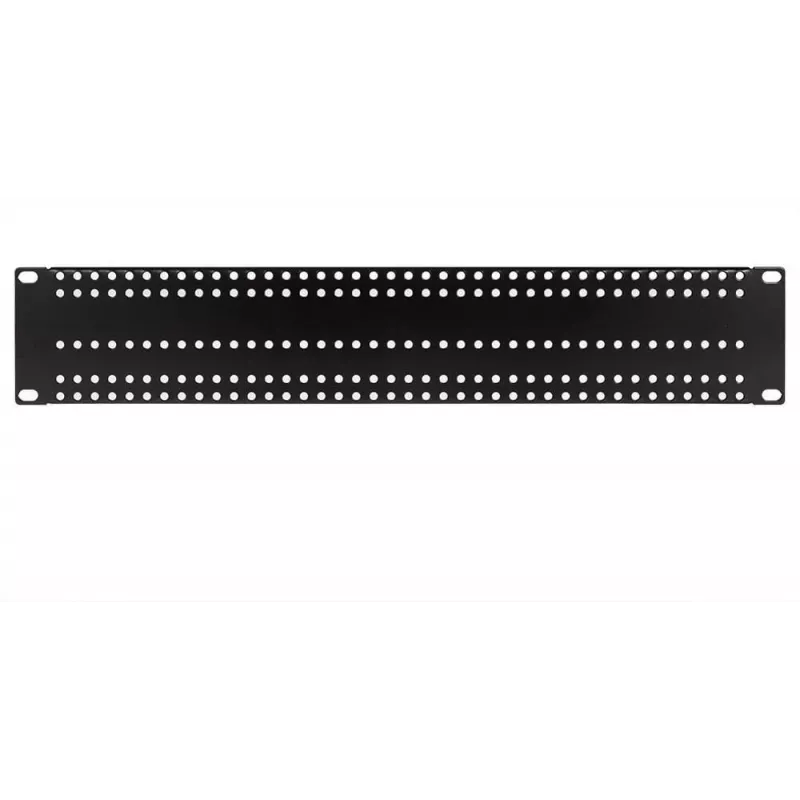 ATTE ADD-RACK2U1 2U 19-Zoll Rack-Montageadapter mit einfachen Montagelöchern, schwarz
