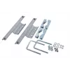ATTE ADD-PMAALUXLM Pole-Mount-Halterung für ABOX-ALUXL-Gehäuse, Aluminium, Silber/Grau