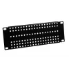 ATTE ADD-RACK10-2U1 10-Zoll 2U Rack-Montageadapter mit geraden Löchern, schwarz