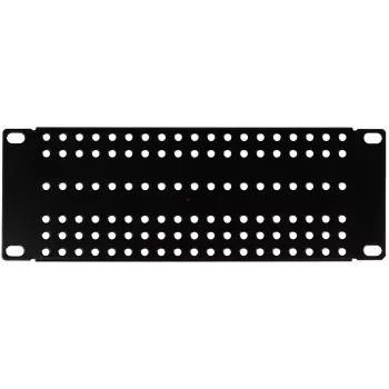 ATTE ADD-RACK10-2U1 10-Zoll 2U Rack-Montageadapter mit geraden Löchern, schwarz