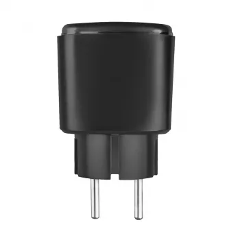GreenBlue Remote-Controlled WiFi Outlet, Android/iOS/Alexa/Google Home, Timer, Wattmeter, Max 16A/3840W, GB735 B