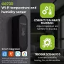 GRB GREENBLUE GB741 Outdoor WiFi Temperatur- und Luftfeuchtigkeitssensor, Android/iOS, 3,0 V DC, 2xAAA, IP65