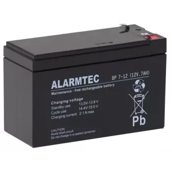 ALARMTEC BP 7-12 AGM Batterie 12V 7Ah versiegelte Blei-Säure