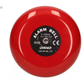 ORNO OR-DP-ML-131 Schulklingel 230V AC 85dB Rot Stahl