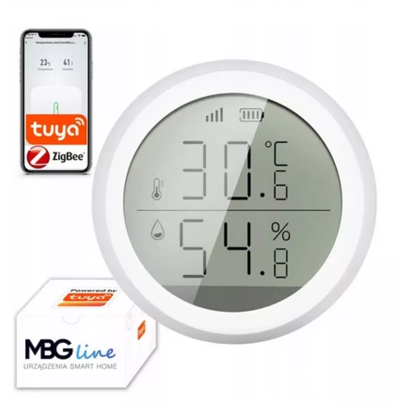 MBG Line ZigBee HS01 Temperatur- und Luftfeuchtigkeitssensor