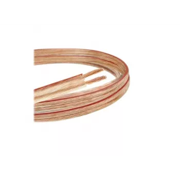 Libox Lautsprecherkabel 2x2,50 mm² LB0009-50 Audiokabel 50 m transparent