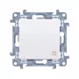 KONTAKT SIMON 10 Module Weißer Zwischenkreuzschalter mit Schraubklemmen 10AX 250V