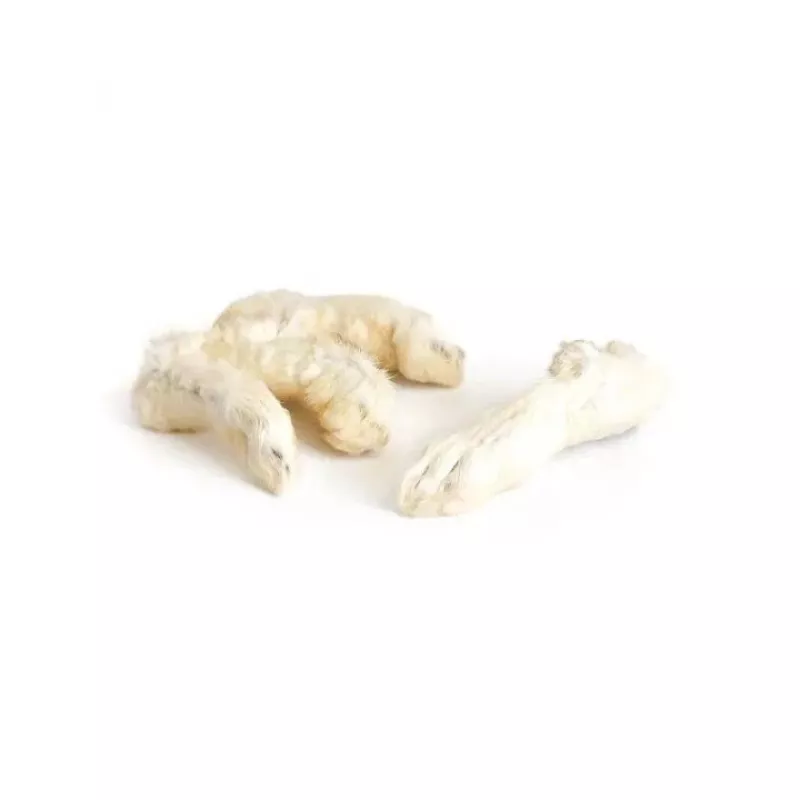 PETMEX Kaninchenpfoten mit Fell Hundekauartikel 500g