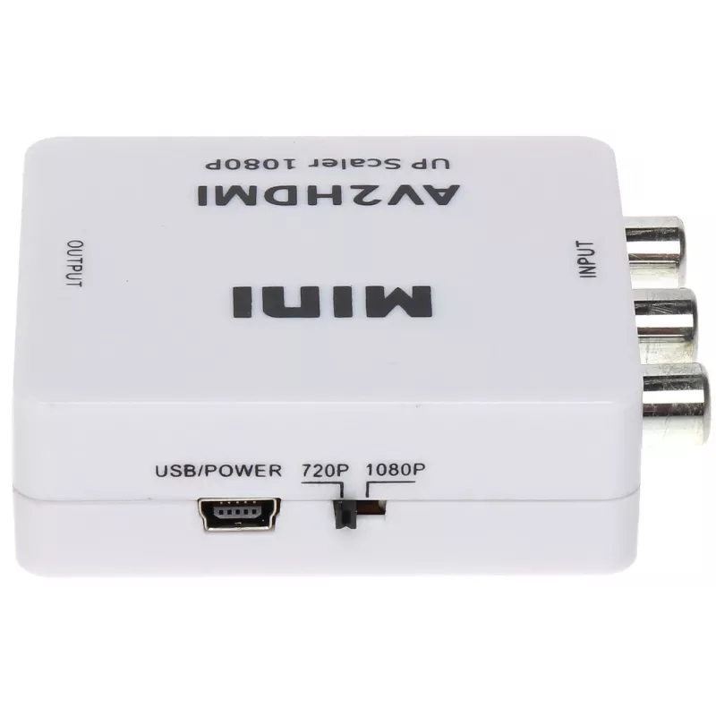 DELTA AV zu HDMI Konverter Schwarz