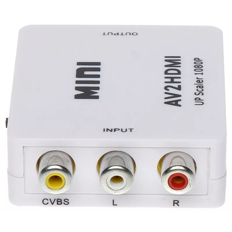 DELTA AV zu HDMI Konverter Schwarz