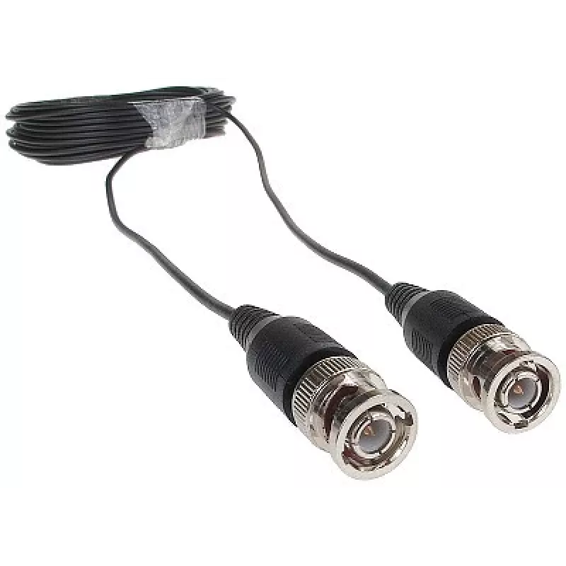DELTA CROSS-BNC/10M BNC Male auf BNC Male Koaxialkabel 10m RG59 75 Ohm Schwarz