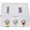 DELTA HDMI-zu-AV-Konverter - Schwarz