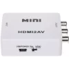 DELTA HDMI-zu-AV-Konverter - Schwarz