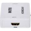 DELTA HDMI-zu-AV-Konverter - Schwarz