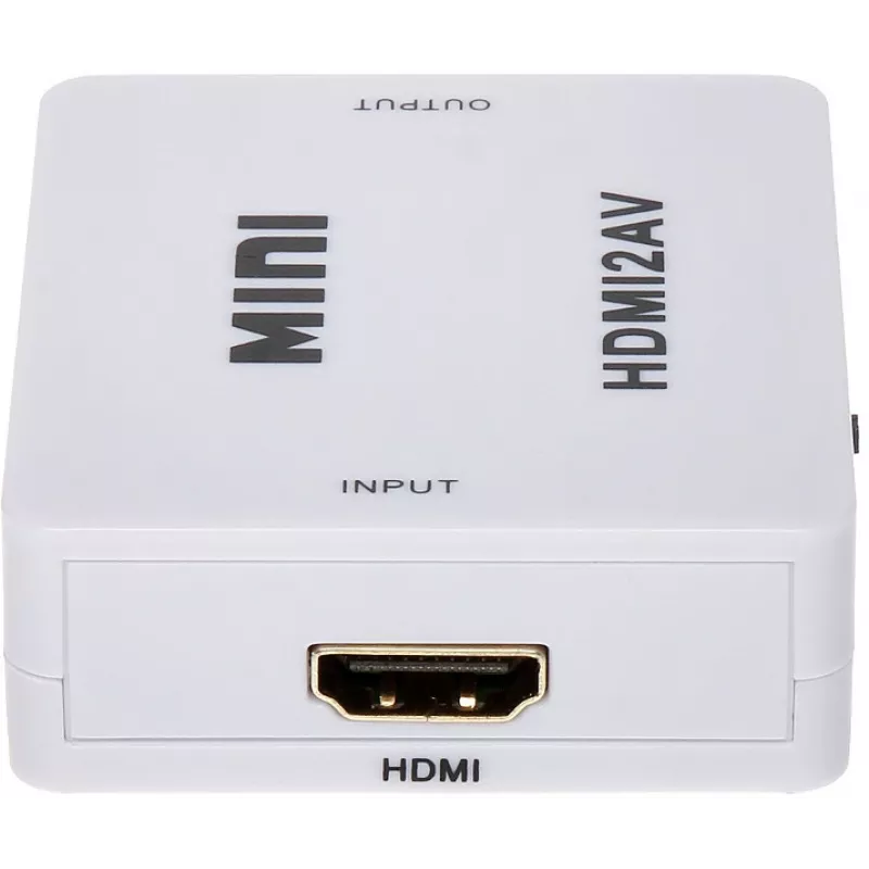 DELTA HDMI-zu-AV-Konverter - Schwarz