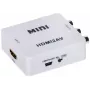 DELTA HDMI-zu-AV-Konverter - Schwarz