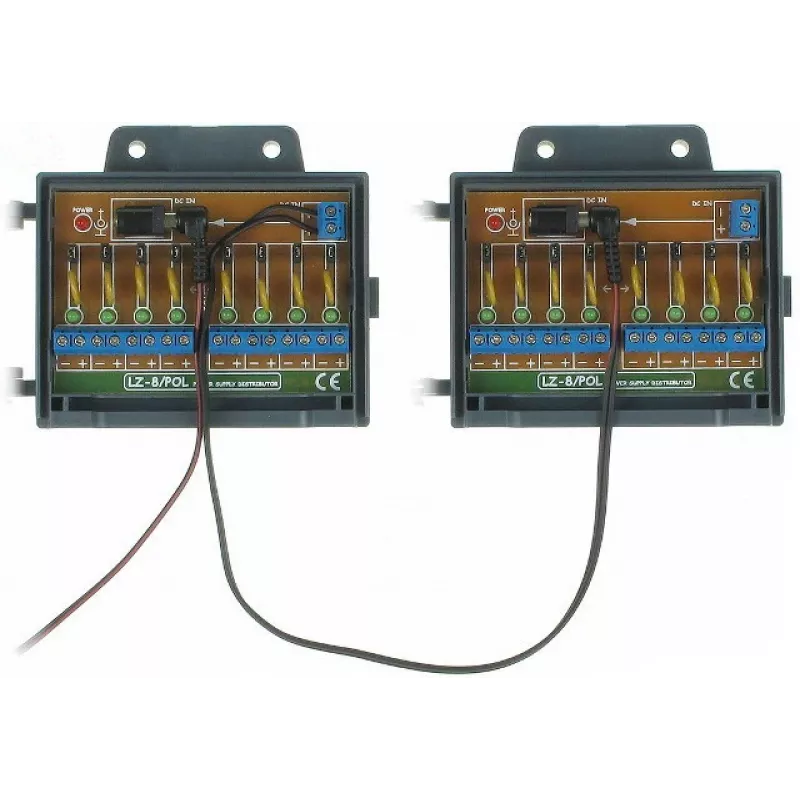 DELTA Power Terminal Block KG-8/POL 8-Pol 16A 400V Weiß