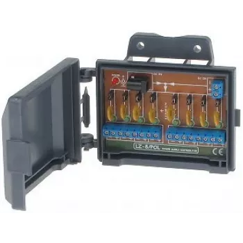 DELTA Power Terminal Block KG-8/POL 8-Pol 16A 400V Weiß