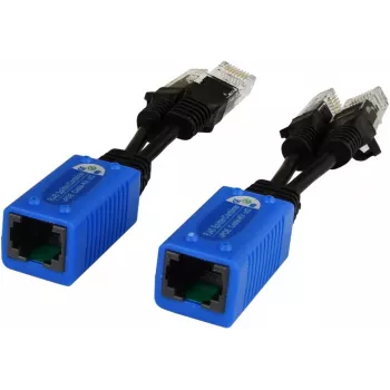 Pulsar P-POE2 Passiver PoE-Splitter 2x RJ45 Stecker auf 1x RJ45 Buchse