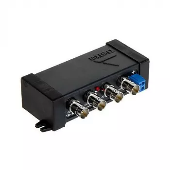DELTA TR-4P/70 4-Kanal passiver Video-Balun / Transformator für AHD/TVI/CVI/CVBS bis 70m