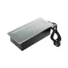 DELTA FPS-3S/CABLE Möbel-Steckdosenleiste mit 3 Steckdosen, 1,5 m Kabel, Schwarz