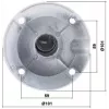 DELTA Teleskop-Deckenhalterung für Kameras BR-60X120 Weiß