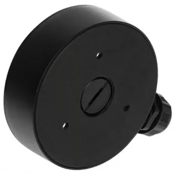DELTA STG-1280ZJ-DM8(SCHWARZ) Anschlussdose für Dome-Kameras, Schwarz, Aluminiumlegierung