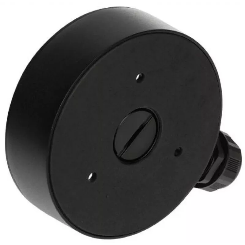 DELTA STG-1280ZJ-DM8(SCHWARZ) Anschlussdose für Dome-Kameras, Schwarz, Aluminiumlegierung