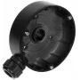 DELTA STG-1280ZJ-DM8(SCHWARZ) Anschlussdose für Dome-Kameras, Schwarz, Aluminiumlegierung