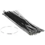 DELTA Montage Edelstahl-Kabelbinder SSCT-400X4.6 400mm x 4,6mm 100 Stück