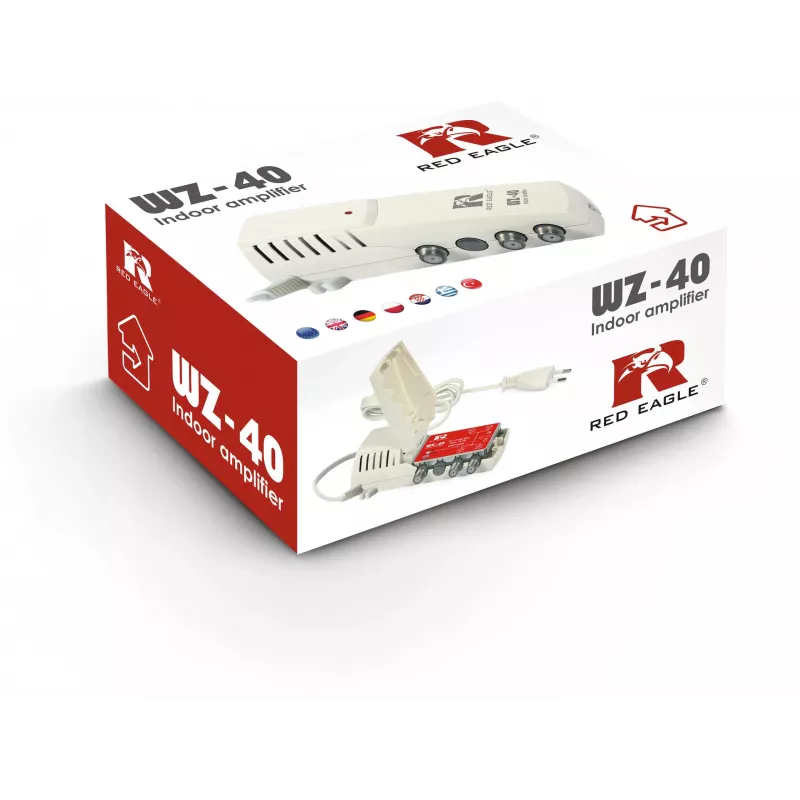 DVB-T/T2 Antennenverstärker WZ-40 RED EAGLE