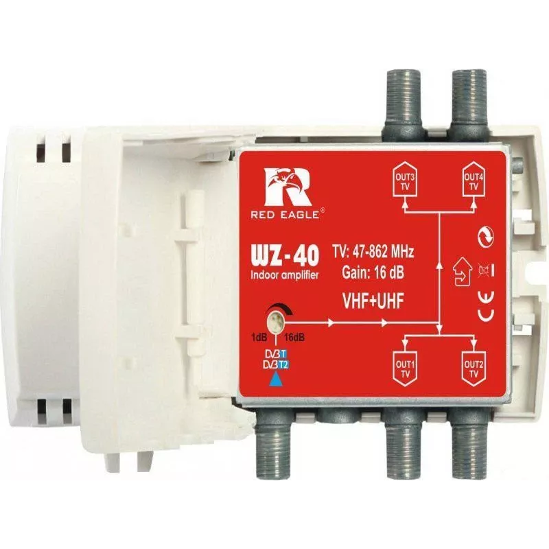 DVB-T/T2 Antennenverstärker WZ-40 RED EAGLE