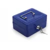 RED EAGLE BOX-150 Metall-Geldkassette mit Zylinderschloss, rot