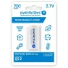 EVERACTIVE 16340 3.7V 700mAh Wiederaufladbarer Li-Ionen-Akku mit Schutzschaltung (1 Stück)