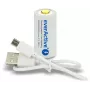 EVERACTIVE 16340 3.7V 700mAh Wiederaufladbarer Li-Ionen-Akku mit Schutzschaltung (1 Stück)