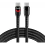 EVERACTIVE USB-C auf USB-C Kabel 2m 240W RGB LED Schwarz CBB-2PDRS