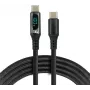 USB-C auf USB-C Kabel 100cm 100W PD LCD Display everActive CBB-1PD5L