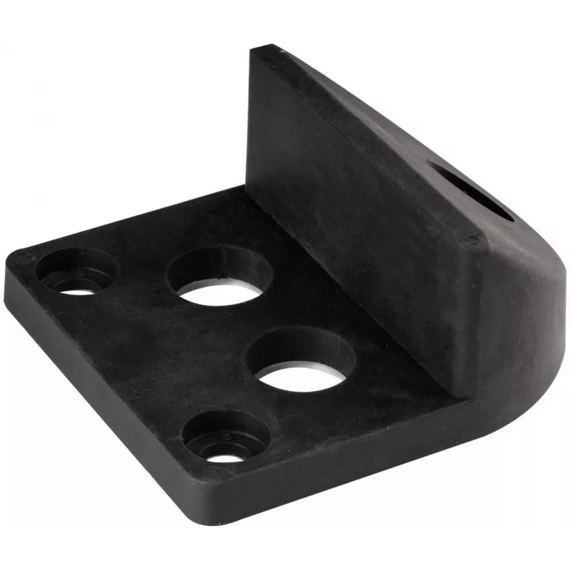 PSG 61.191 Anschraub-Torstopper (130x150/H65) gummibeschichtet