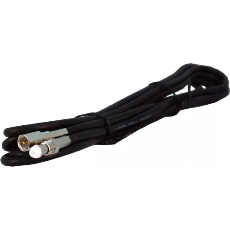 ROPAM AT-GSM-EXT3 SMA-Stecker auf SMA-Buchse RG174 Koaxial-Verlängerungskabel 3m Schwarz