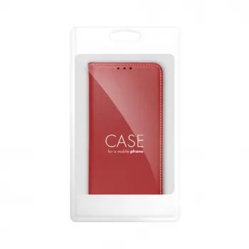 OEM Flip Case für iPhone 17 Pro / 18 Pro Smart Pro Book Leder Burgunderrot