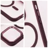 OEM Case für iPhone 17 Pro Max Matte Mag Cover kompatibel mit MagSafe Rot