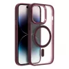 OEM Case für iPhone 17 Pro Max Matte Mag Cover kompatibel mit MagSafe Rot